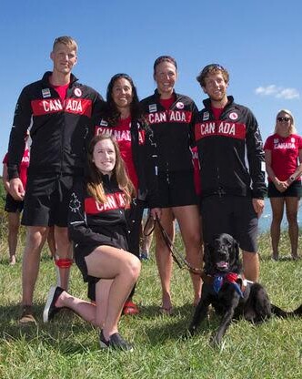 Image of Victoria and team