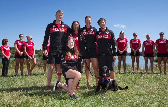 Image of Victoria and team