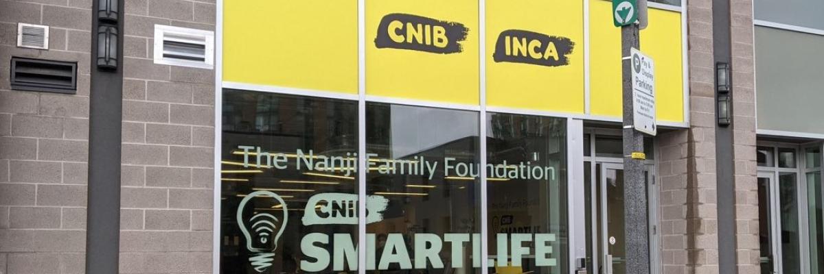 Image of CNIB Store front in Toronto