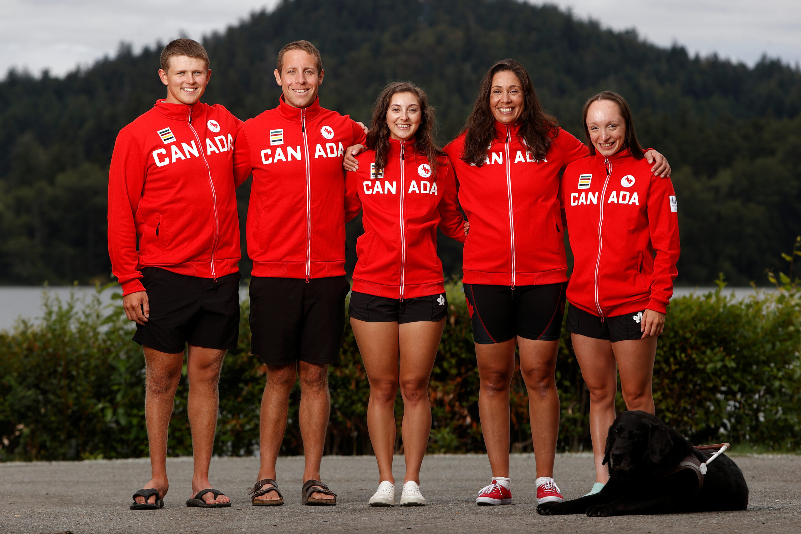 Image of Victoria and team